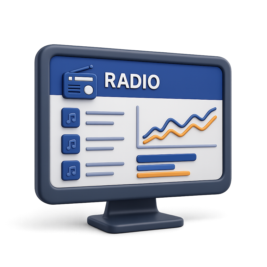 Suivez en temps réel les titres diffusés sur des centaines de radios françaises. RadioMonitor analyse, archive et compare les playlists pour les pros de la musique, les médias et les curieux.
